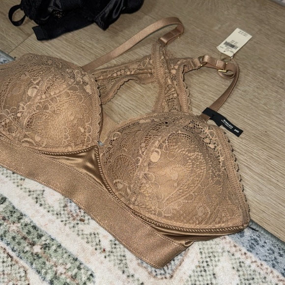 Lace Bralette in Nude - Picture 2 of 3
